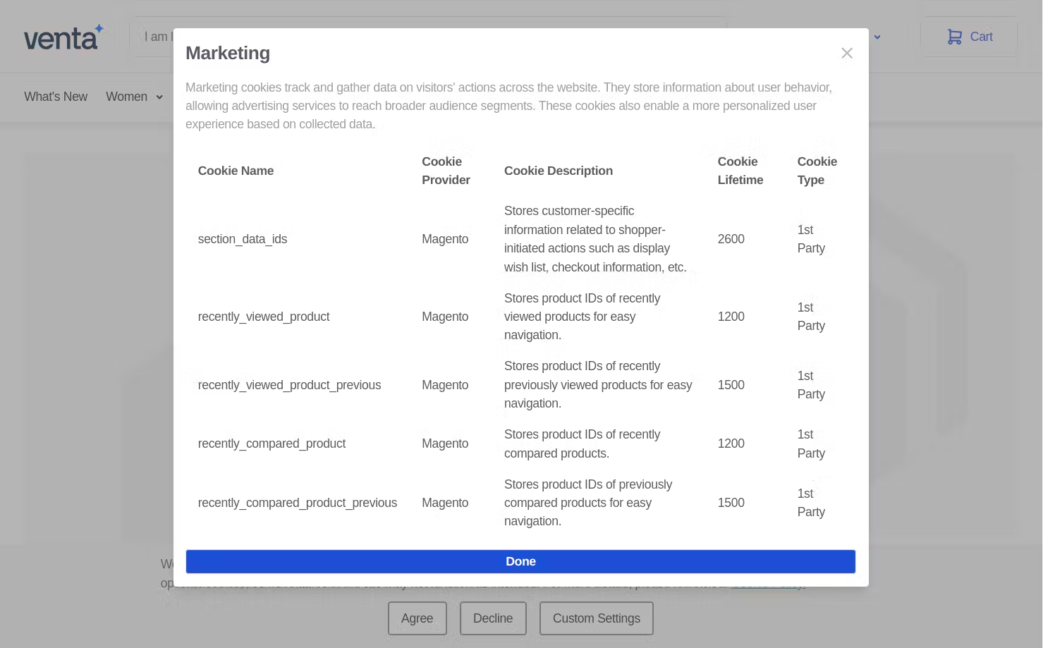 Cookie Banner Example 3