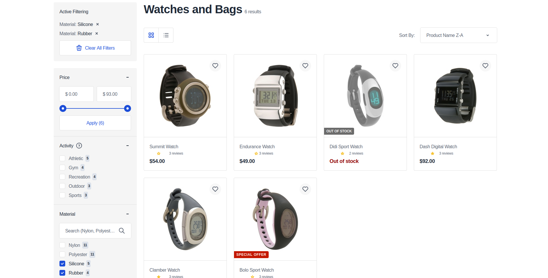 Out-of-Stock Disabled