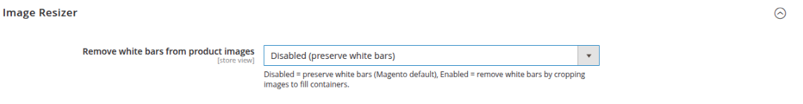 Background Adjustments Configuration