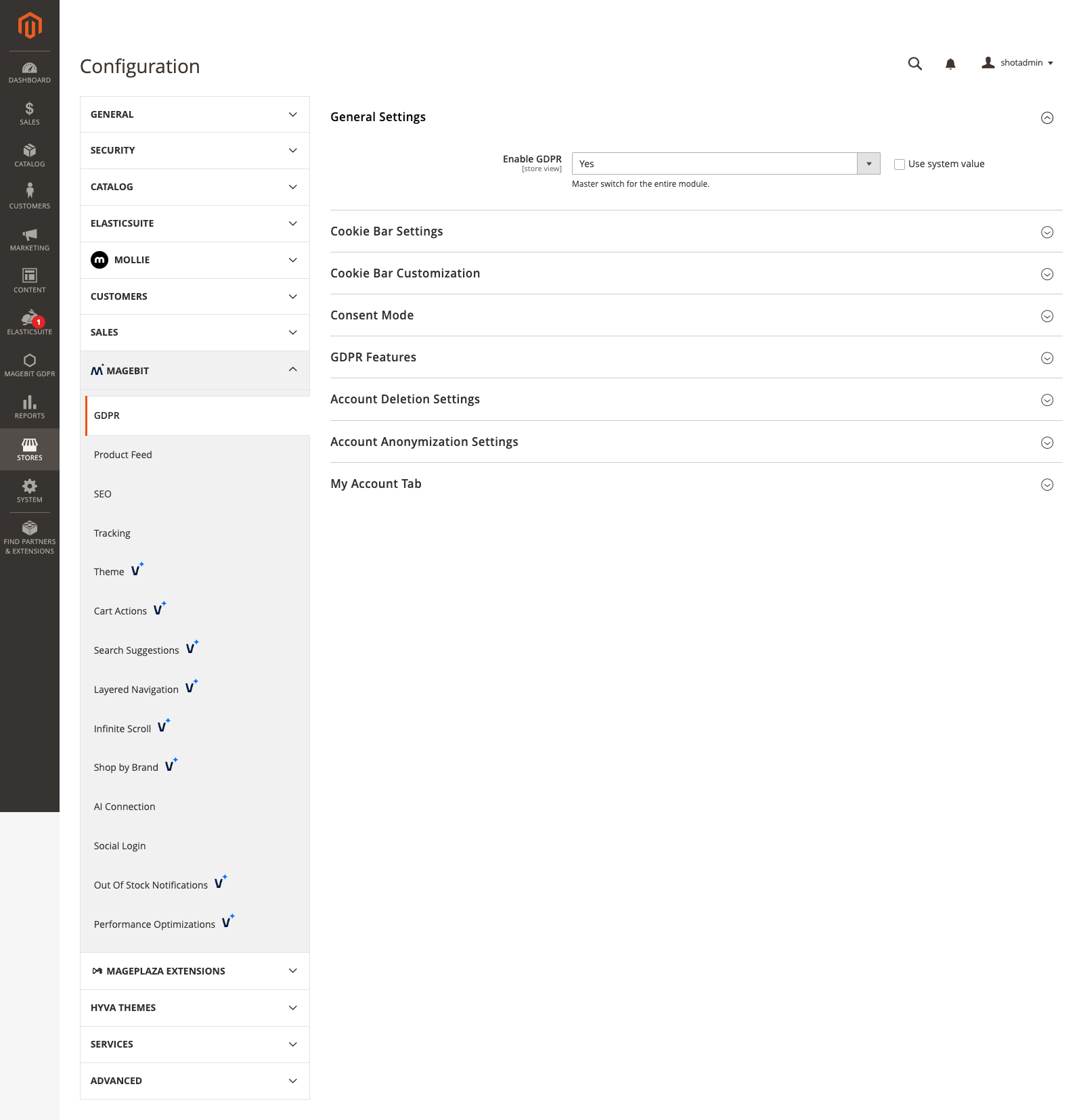 General Settings
