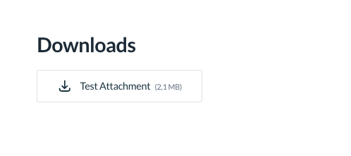 Product Attachments Admin Upload Attachments